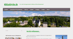 Desktop Screenshot of niklaskirche.de